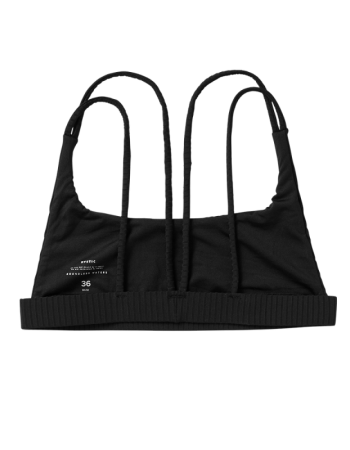 Bodil Strappy Bikini Top Black