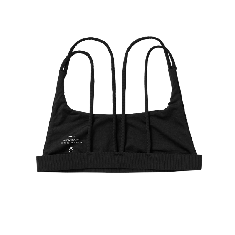 Bodil Strappy Bikini Top Black