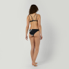 Bodil Strappy Bikini Top Black Allover