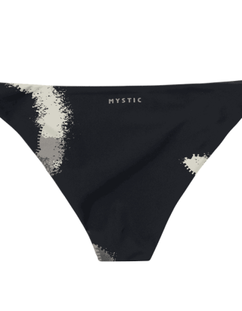 Bodil Strappy Bikini Bottom Black Allover