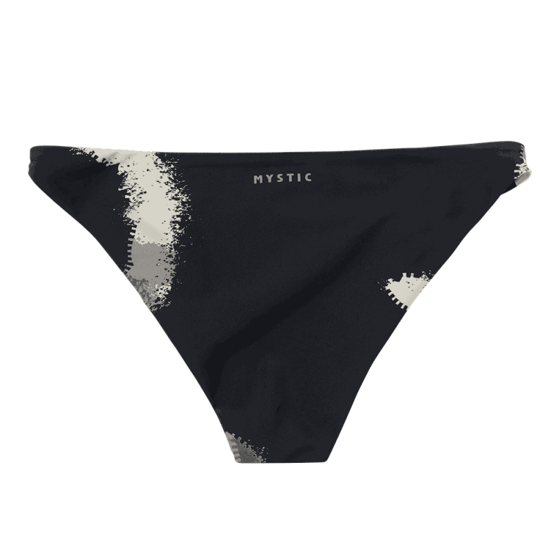 Bodil Strappy Bikini Bottom Black Allover