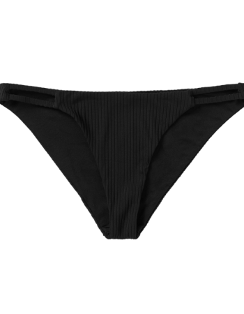 Bodil Strappy Bikini Bottom Black