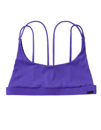 Bodil Strappy Bikini Top Purple