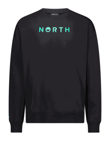 Brand Crew Sweat Black
