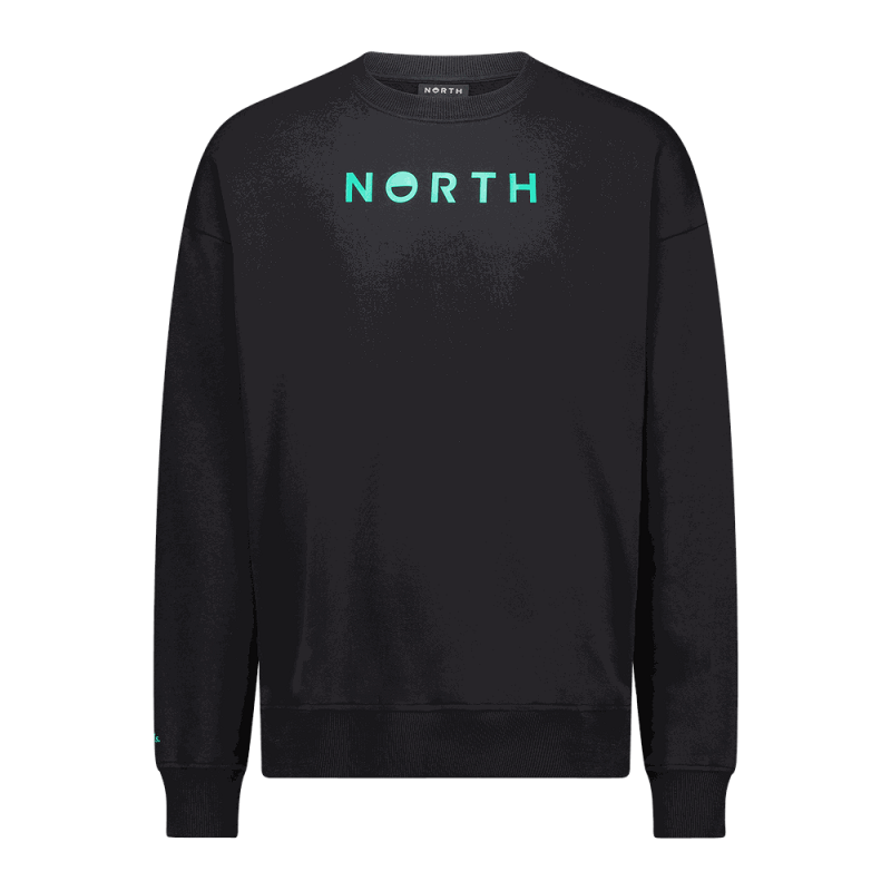 Brand Crew Sweat Black