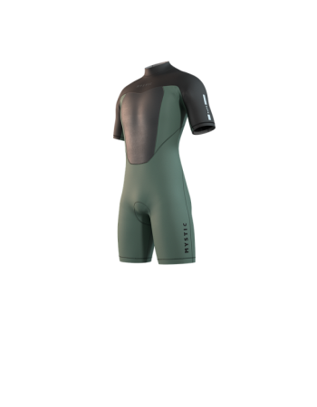 Brand Shorty 3/2mm Bzip Flatlock Dark Olive