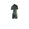 Brand Shorty 3/2mm Bzip Flatlock Dark Olive
