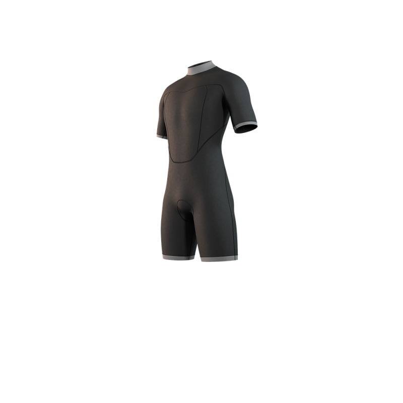 Brand Shorty 3/2mm Bzip Flatlock Dark Olive