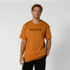 Brand Tee Golden Brown