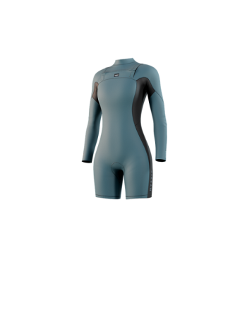Haven Longarm Shorty 3/2mm Double Fzip Women Teal