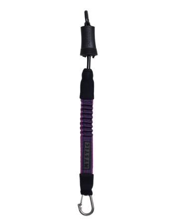 Kite Safety Leash Short Purple / Grey
