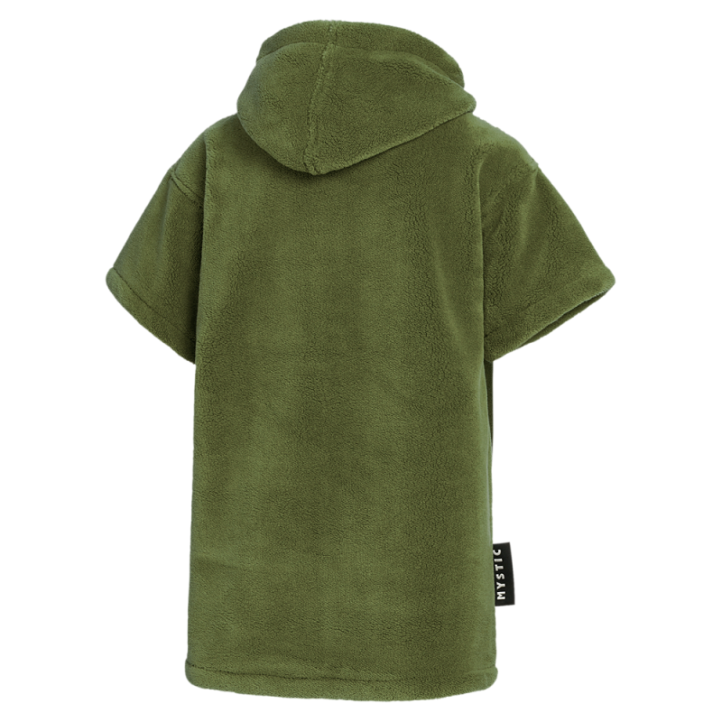 Poncho Teddy Kids Olive Green