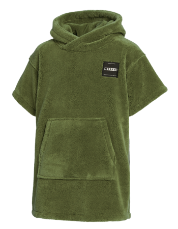 Poncho Teddy Kids Olive Green