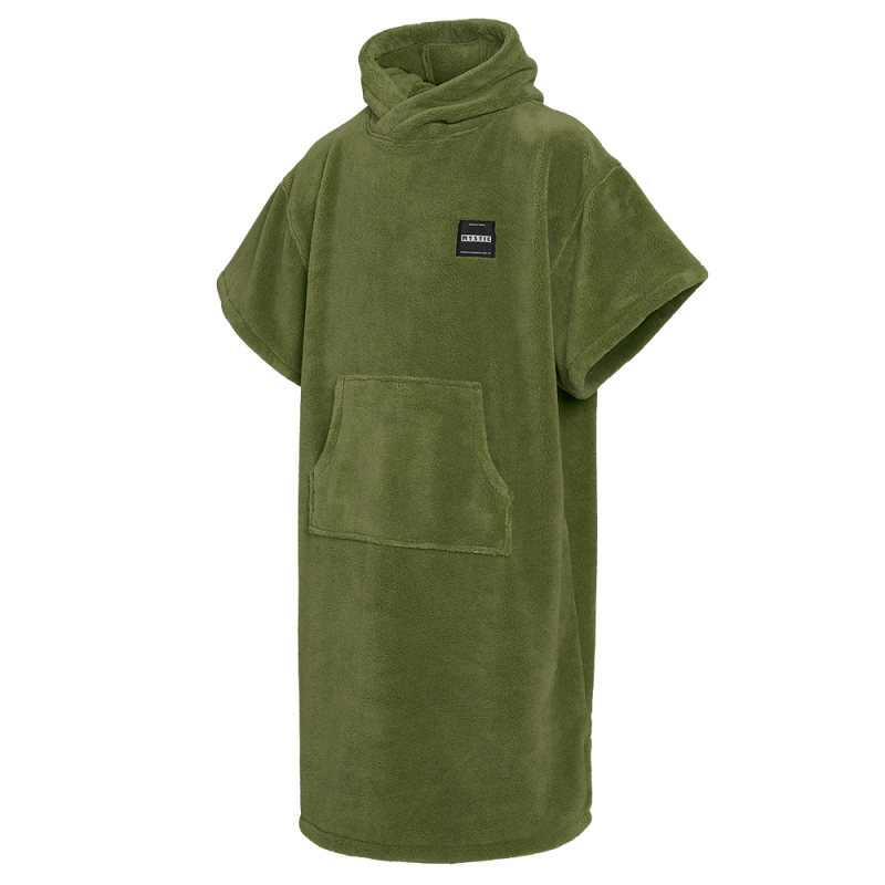 Poncho Teddy Olive Green