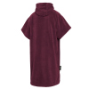 Poncho Teddy Oxblood Red