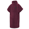 Poncho Teddy Oxblood Red
