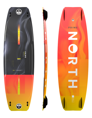 Prime TT Board Black / Orange Flash 2026