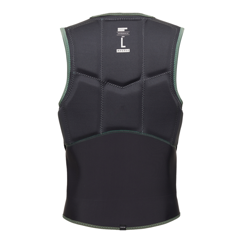 Star Impact Vest Fzip Dark Olive