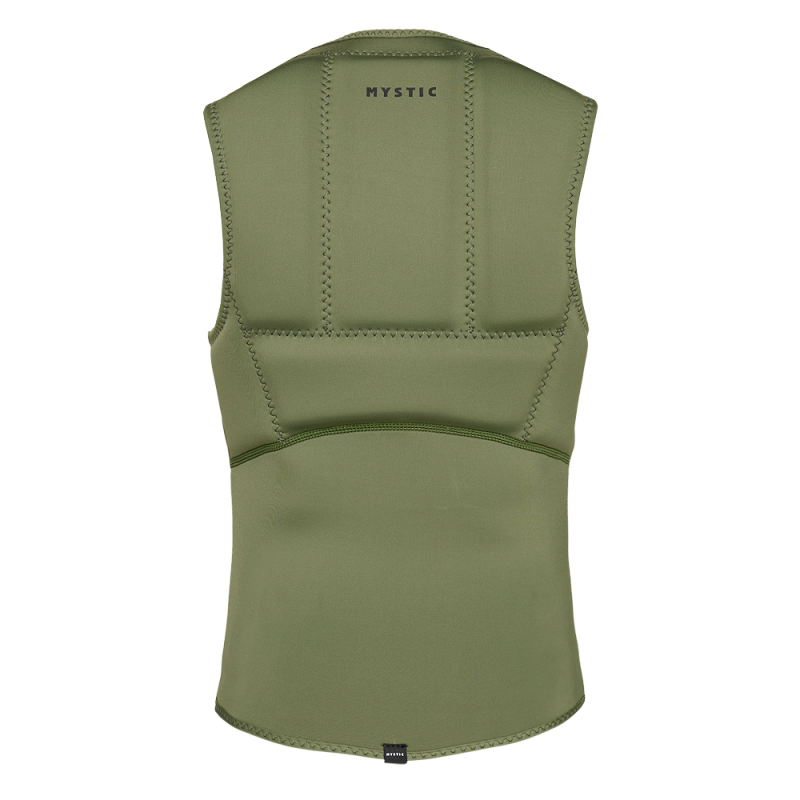 Star Impact Vest Fzip Women Olive Green