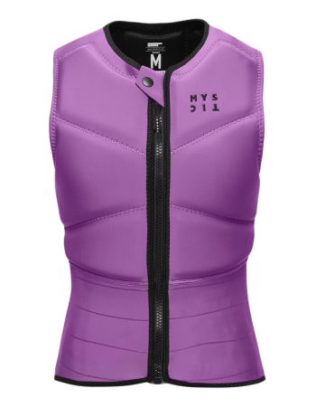 Star Impact Vest Fzip Women Sunset Purple